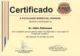 Faculdade Marechal Rondon - Certificado e agradecimentos
